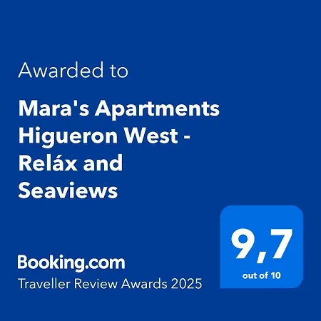 Mara's Higueron West - Sunny Terrace - Seaviews Appartement